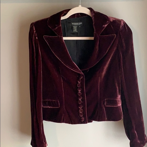 The J. Peterman Company Jackets & Blazers - The J. Peterman Company Velvet Jacket size 8 S-M